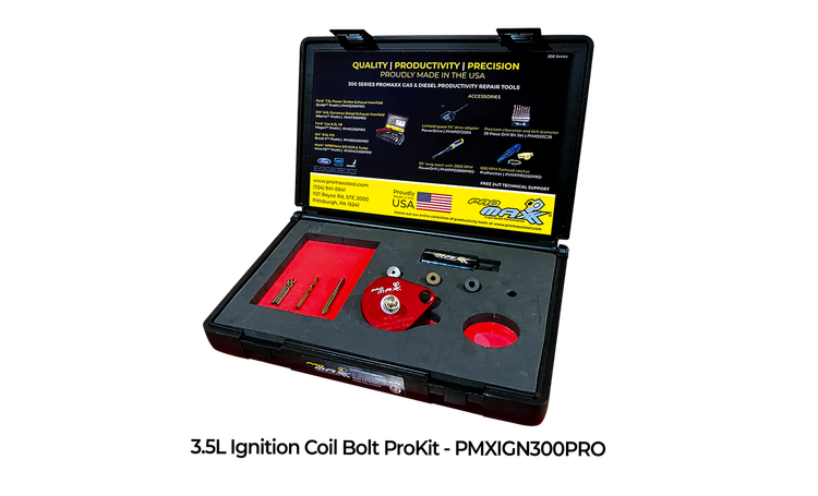 ProMAXX Tool’s New Ignition Coil Hold Down Bolt Kit Simplifies Ford Engine Repairs Saving Time And Money — Featuring Digital Assistance