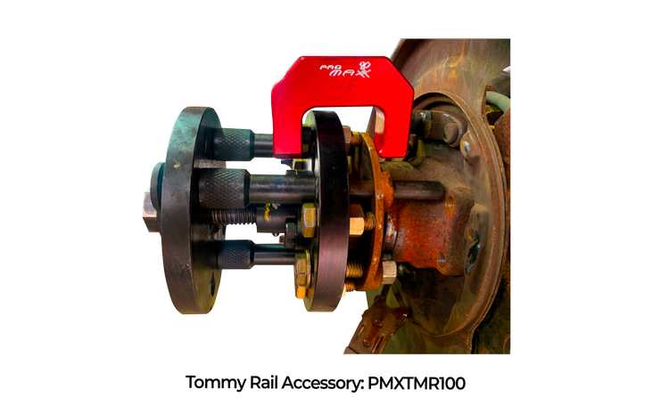 NEW TOMMY RAIL PROVIDES TECHNICIANS EVEN MORE POWER WHEN REMOVING STUBBORN WHEEL BEARINGS