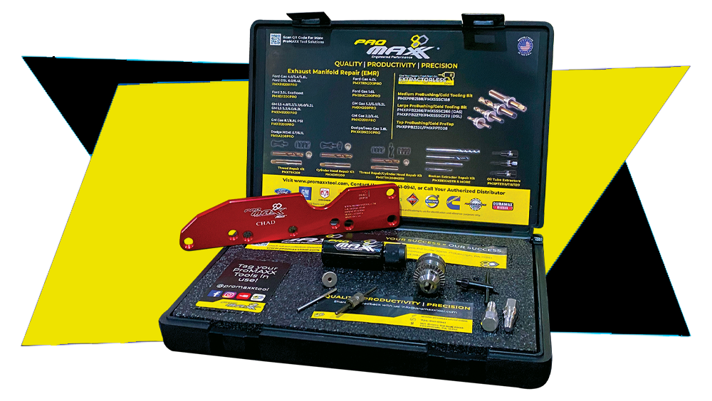 HOW TO SHORTEN REPAIR TIMES AND BOOSTS TECH PRODUCTIVITY WITH NEW DODGE/RAM 6.4L HEMI BROKEN EXHAUST MANIFOLD BOLT REPAIR PROKIT