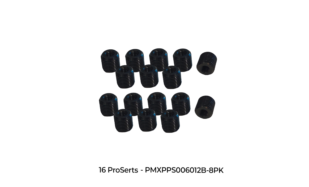 Ford 6.7L  Power Stroke EGR Inserts - Threaded, Black Oxide - USA - For Use With Nino ProKit