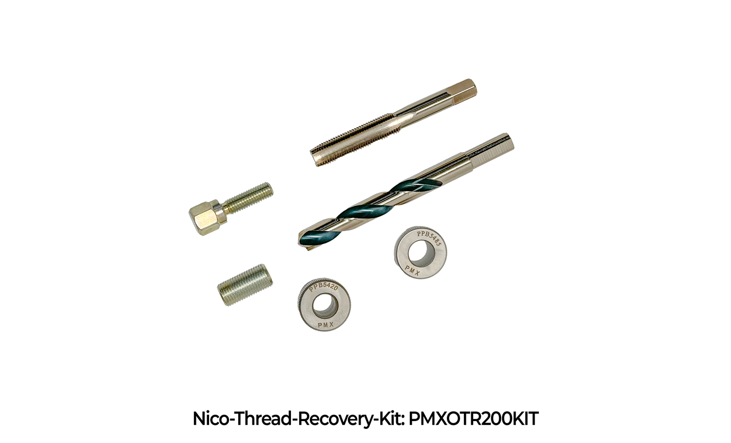 Ford 6.7L Power Stroke Fuel Injector Bolt (Nico) Thread Repair Extension Kit