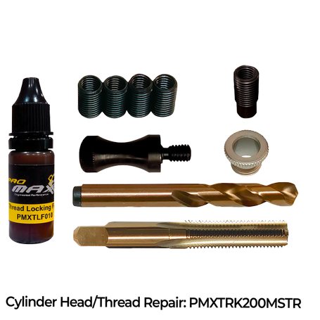 CYLINDER HEAD REPAIR KIT WITH BLIND PROSERT LETS TECHS MAKE A QUICK, LEAK-FREE REPAIR SAVING 15 HOURS