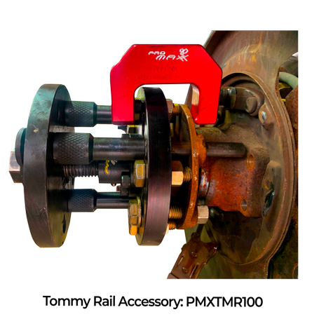 NEW TOMMY RAIL PROVIDES TECHNICIANS EVEN MORE POWER WHEN REMOVING STUBBORN WHEEL BEARINGS