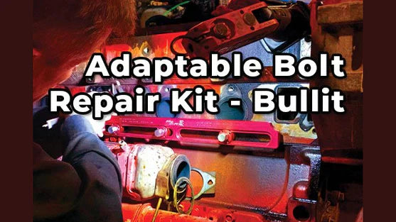 HOW TO MAKE A BROKEN BOLT REPAIR IN 25 MINUTES ON FLEET VEHICLES USING ADAPTABLE STUD REPAIR KIT