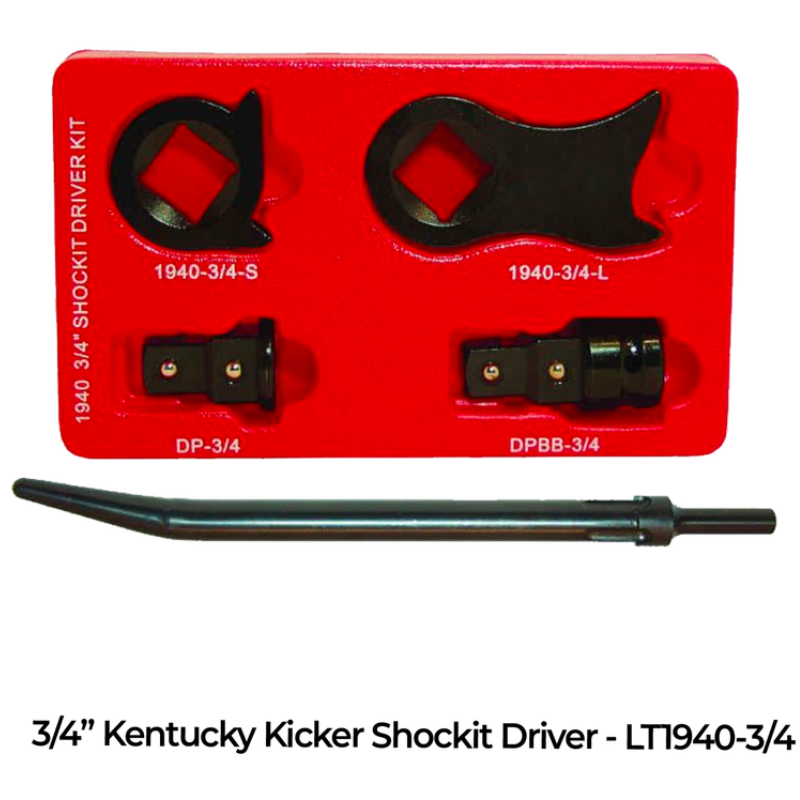 SHOCKIT® Driver 1/2, 3/8, 3/4 Remove Seized Nuts Bolts – Kentucky Kicker