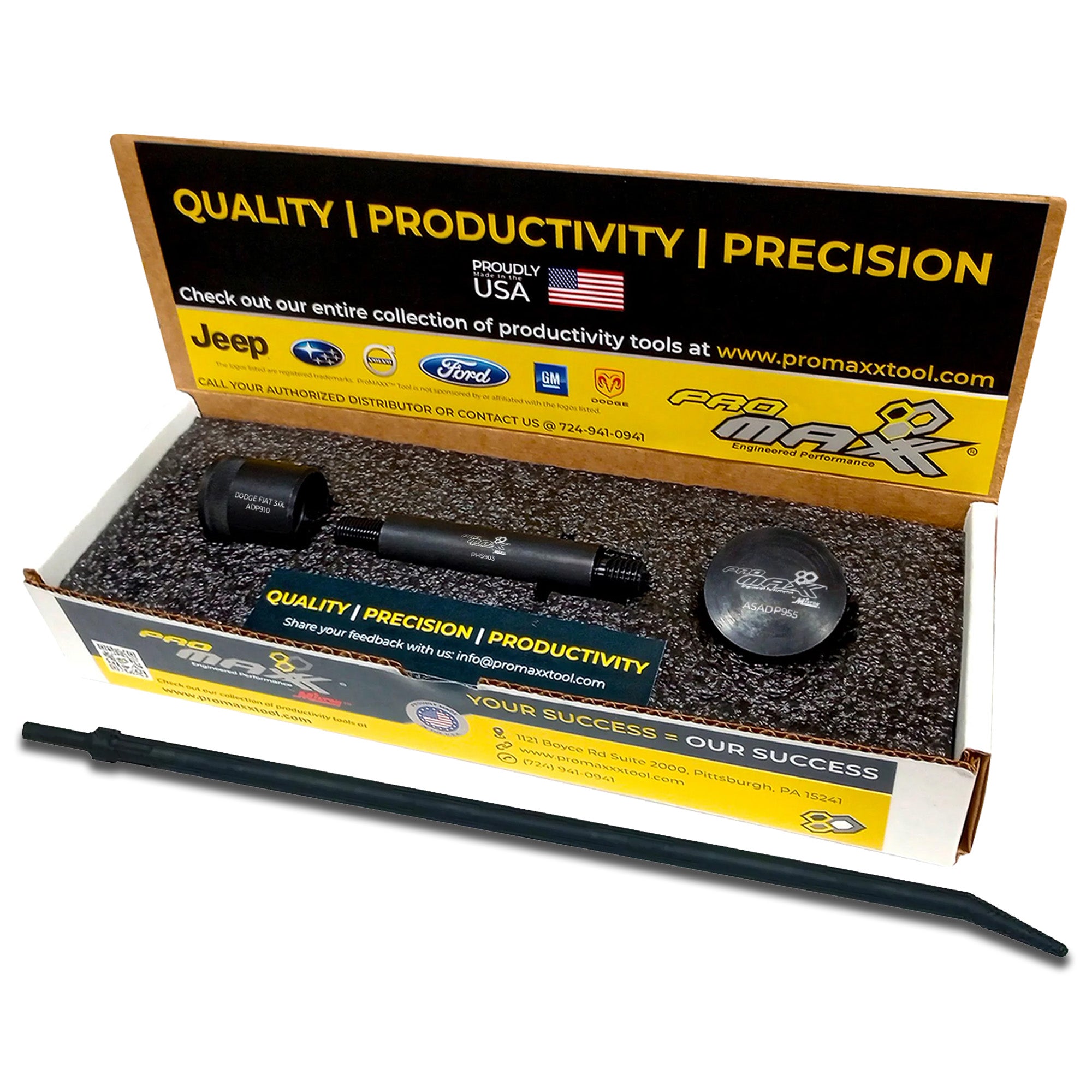 Fiat Injector Extractor Fiat CDJR 3.0L EcoDiesel Fuel injector Puller w/Air Hammer — ProMAXX Tool