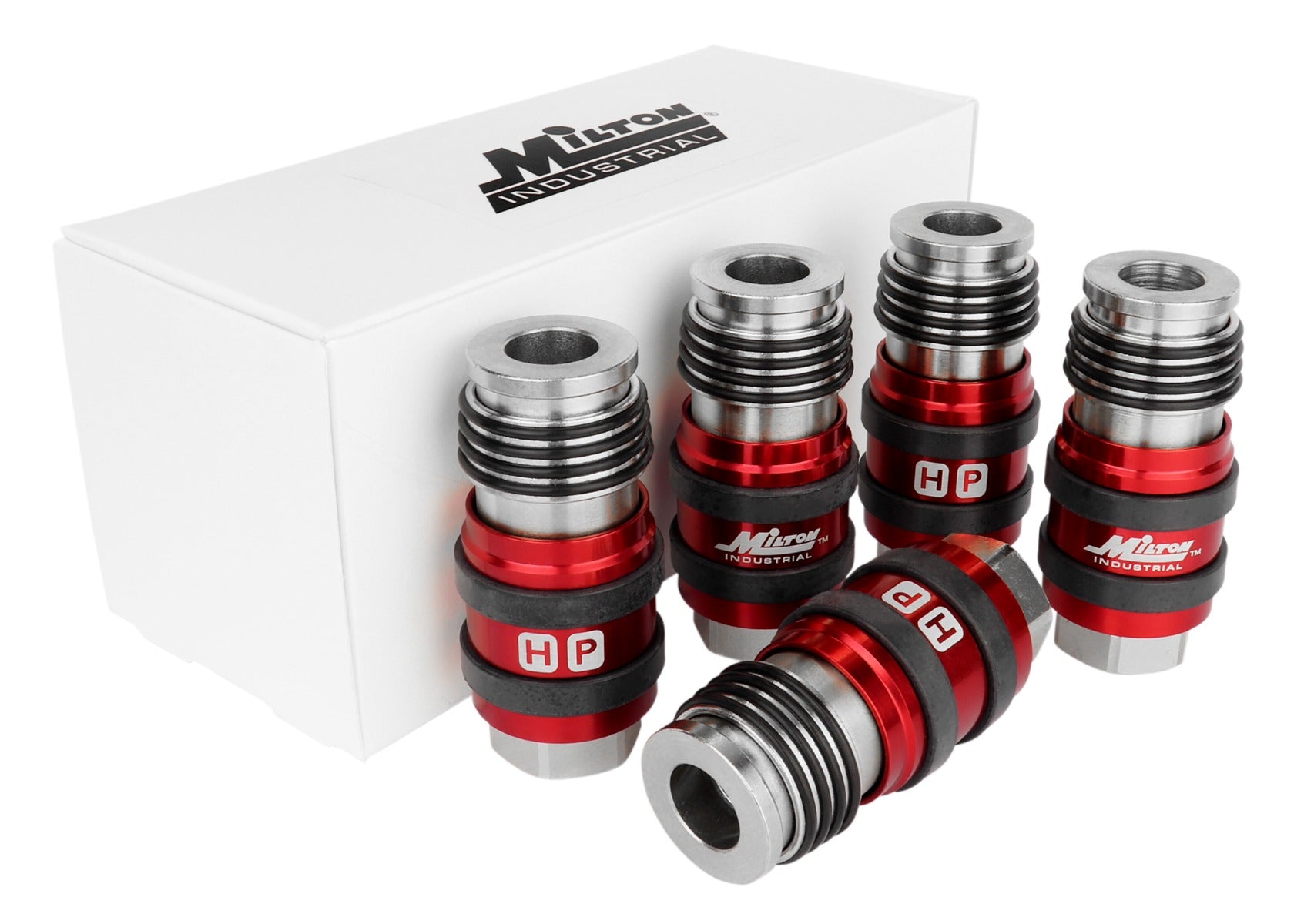 2-In-ONE Universal Safety Exhaust Industrial Coupler, 3/8