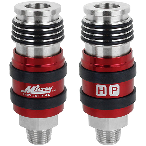 2-In-ONE Universal Safety Exhaust Industrial Coupler, 3/8