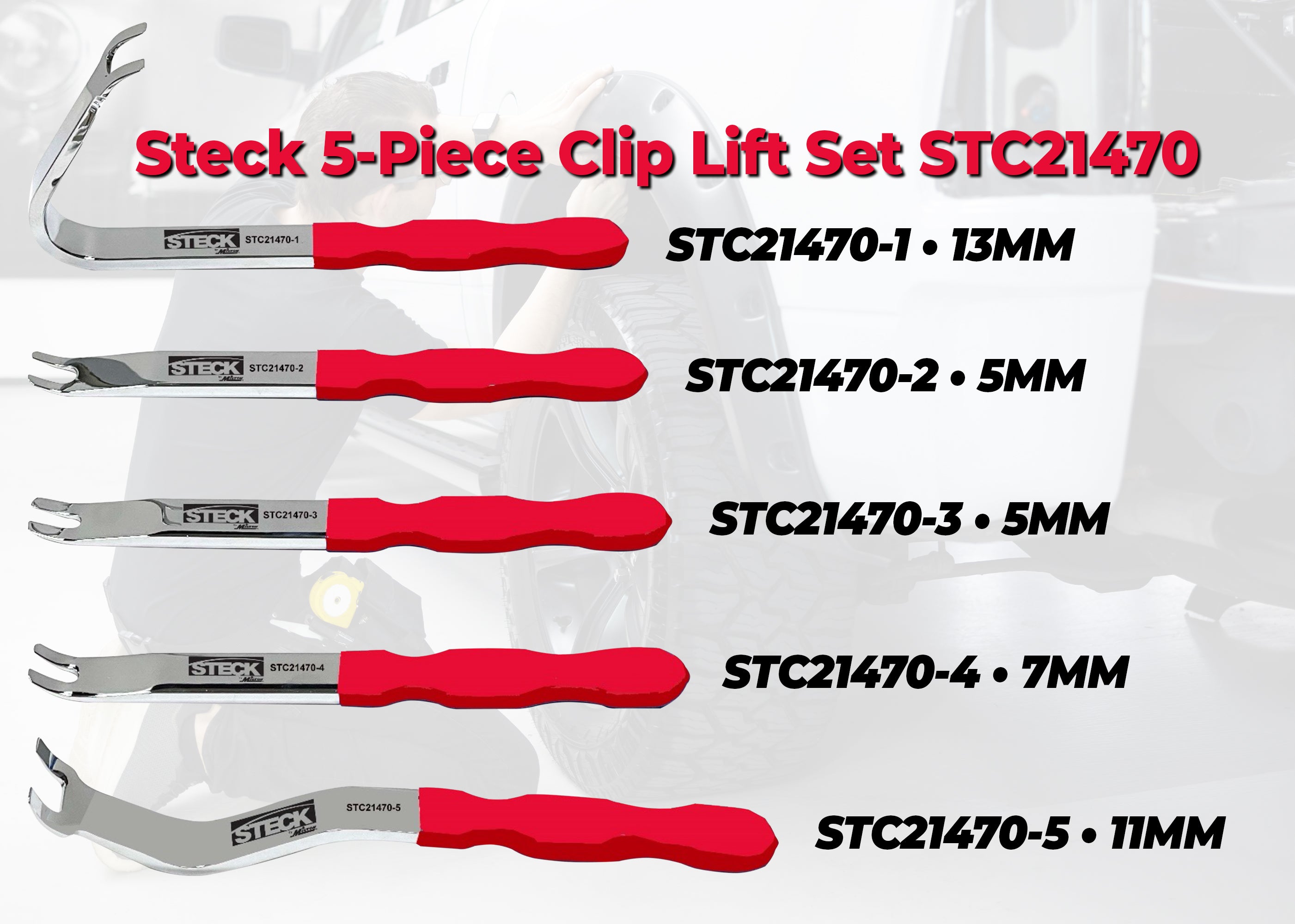 Steck-5-Piece-Clip-Lifter-Set