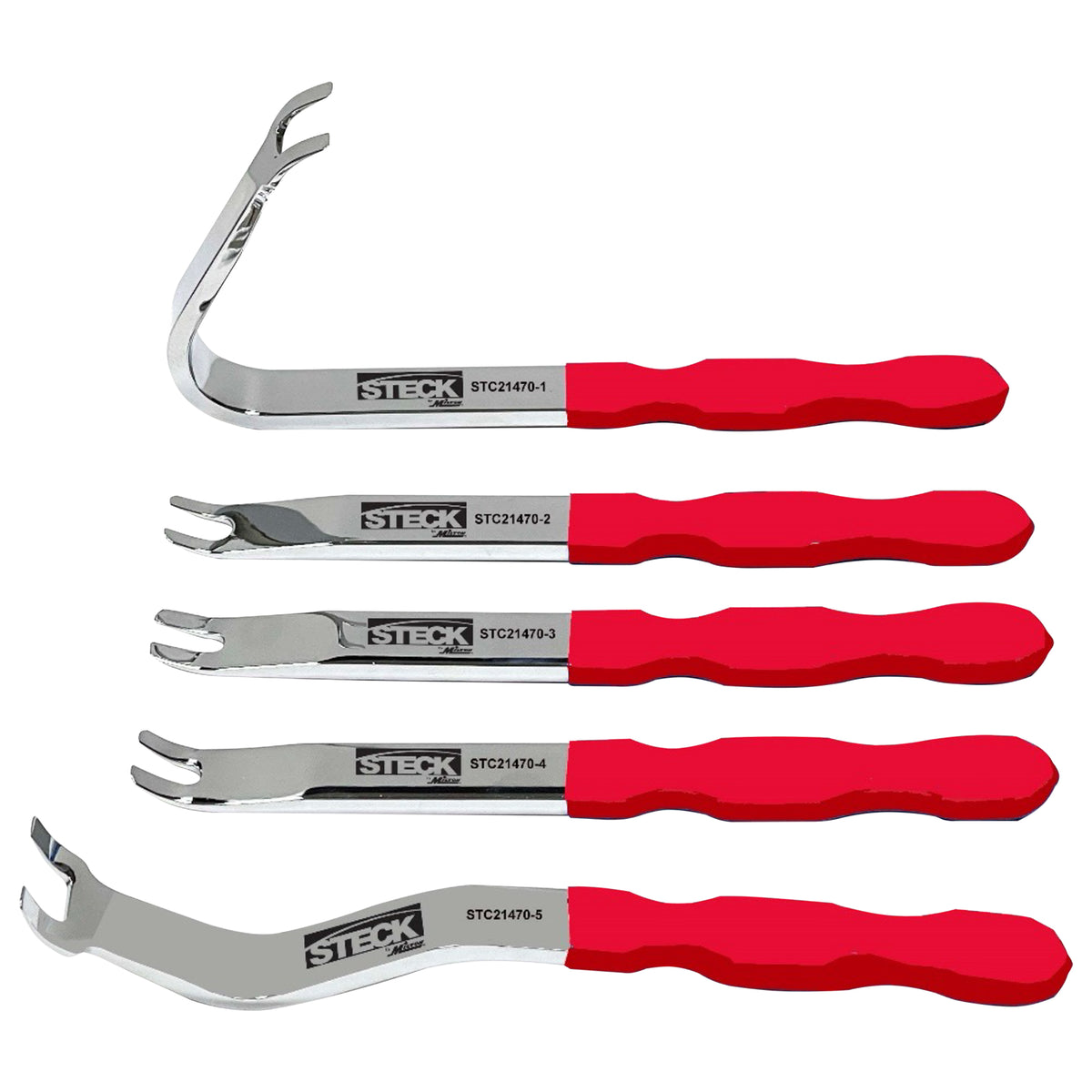 Professional 5-Piece Clip Lift Set W 5mm, 7mm & 13mm Spreads