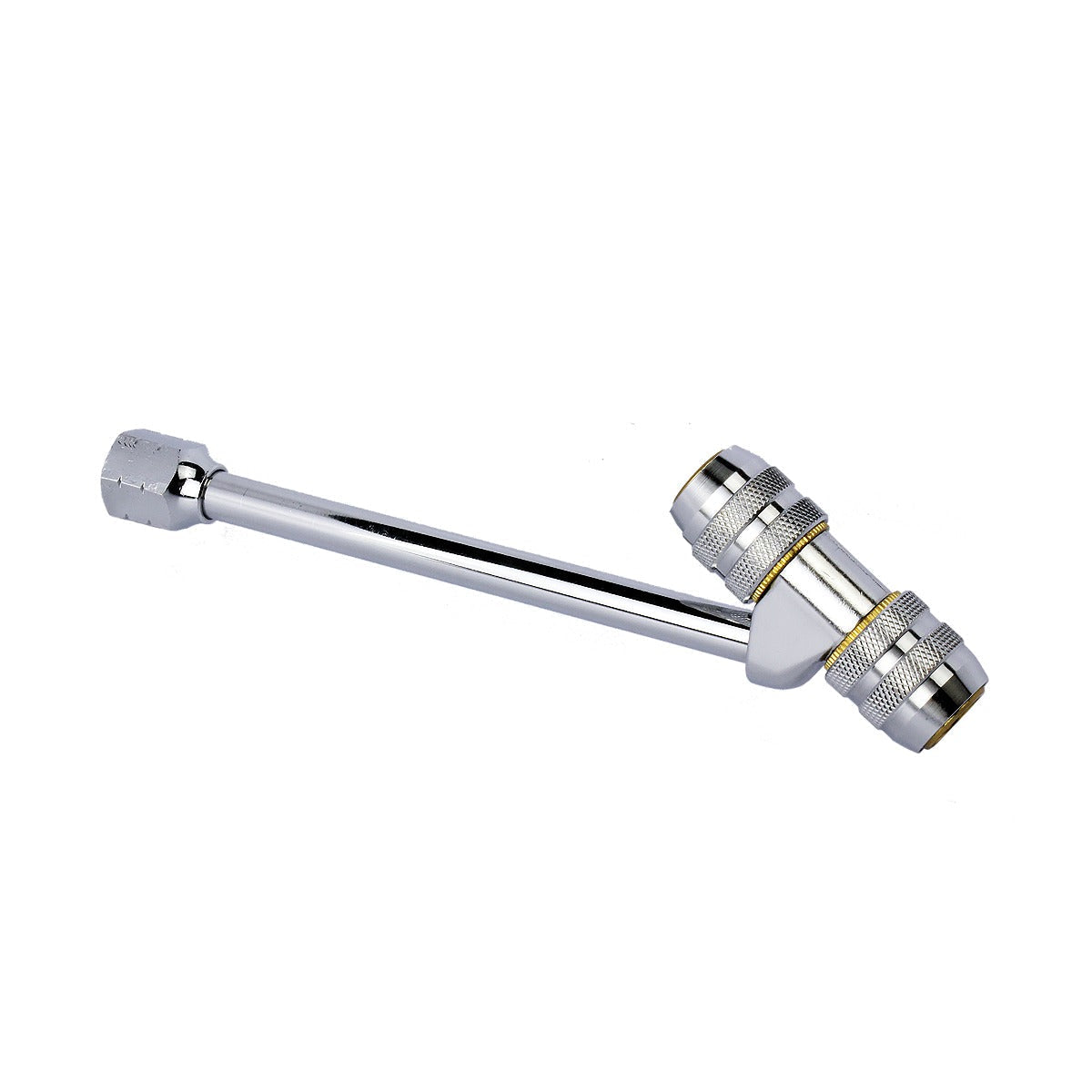 550-1S Straight Dual Head Lock-On Truck Air Chuck Extension
