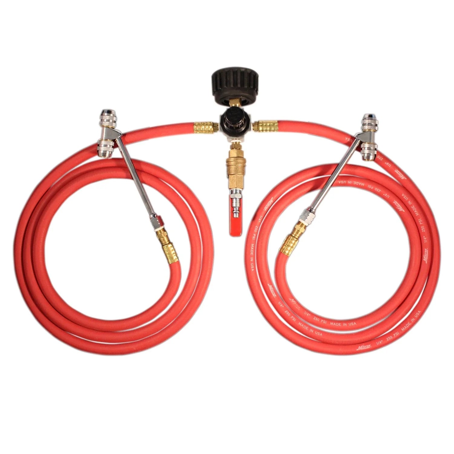 Dual Truck Tire Inflator Gauge & Regulator