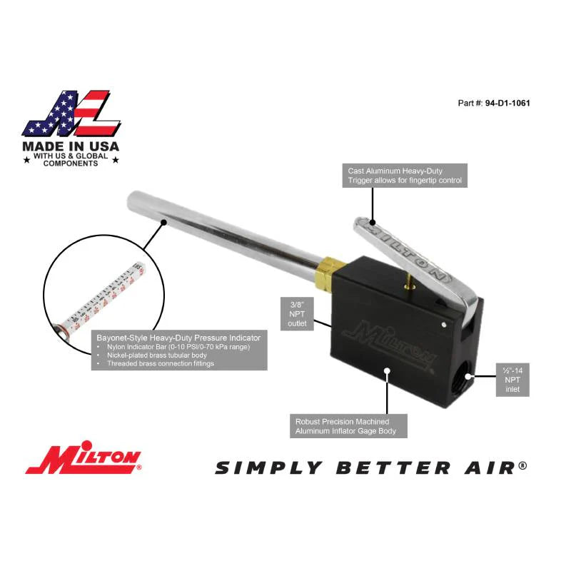 Analog Bayonet Dunnage Bag Inflator 15