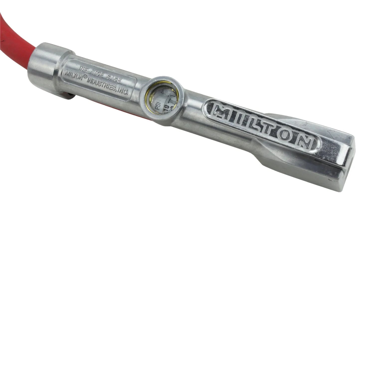 Heavy-Duty Dual Head Air Chuck Inflator Gauge with Swivel - 10-160 PSI