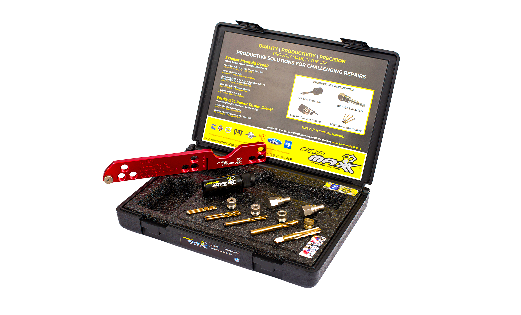 GM 6.6L Duramax Diesel Exhaust Manifold Fix Bolt (Alberto) — ProMAXX Tool