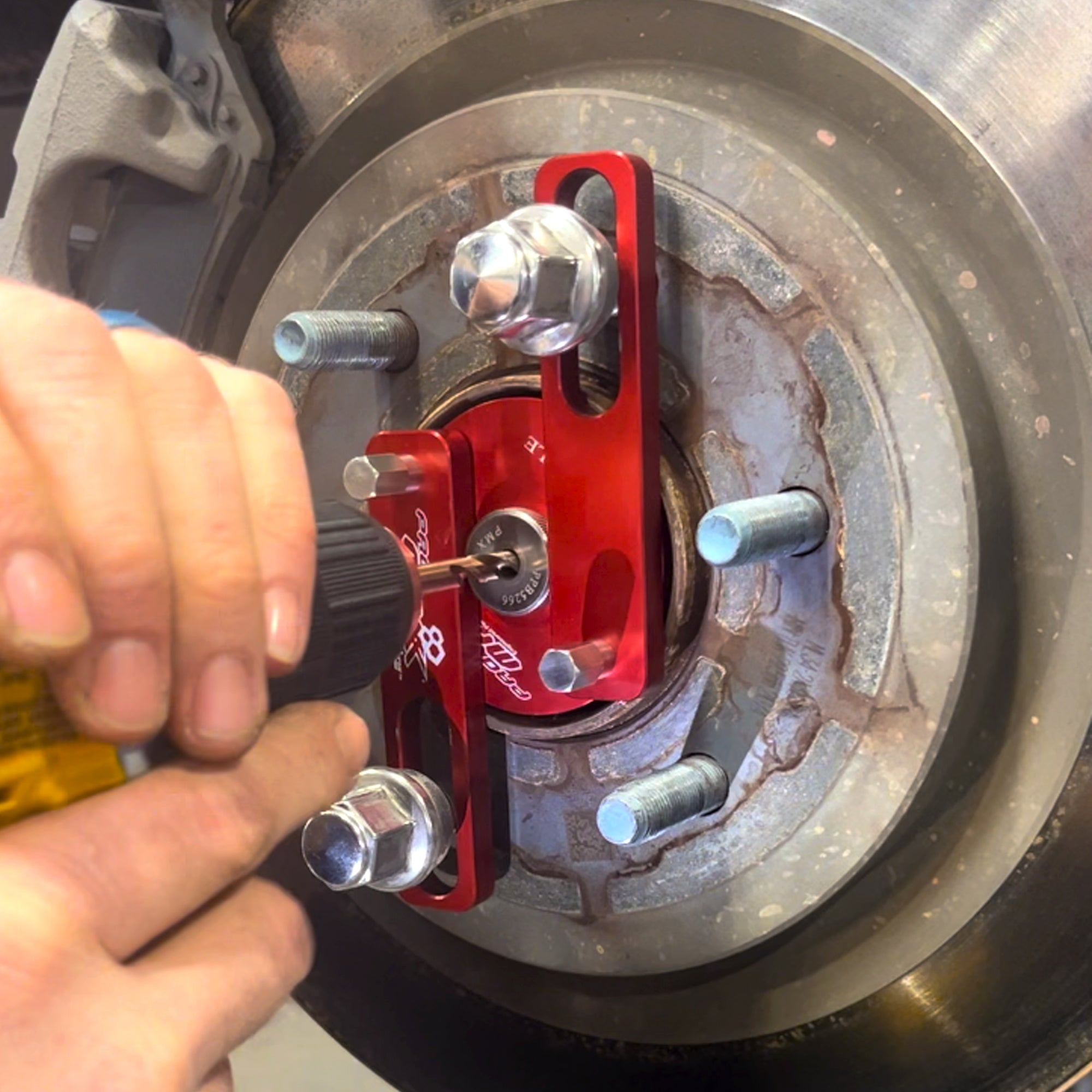 Drilling Ford F-150 Rear Axle Repair Kit