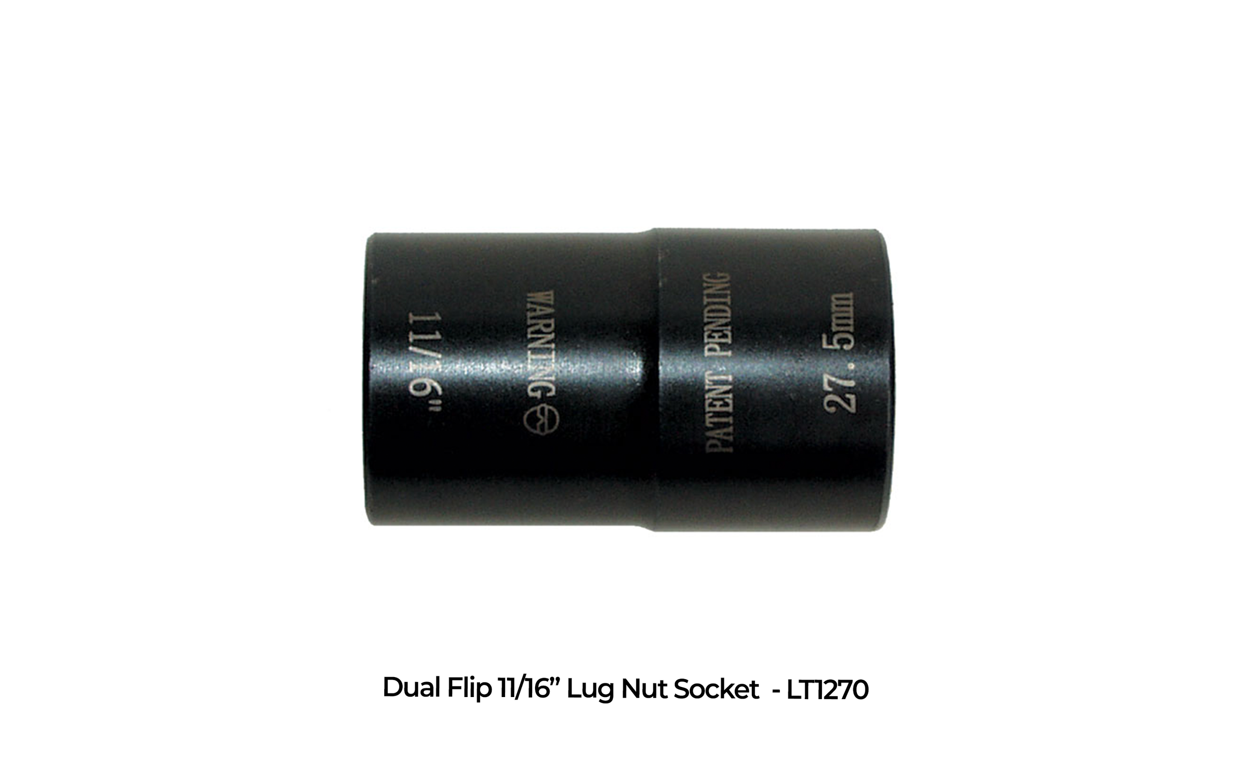 1/2-Inch Drive Dual Sided Socket Lug Nut Removal Kit w/Punch