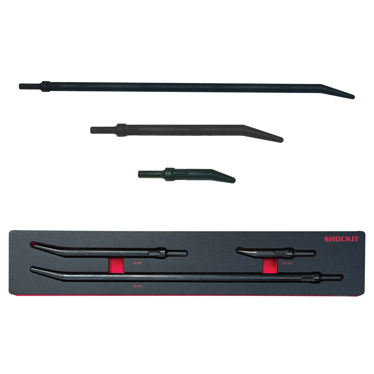 3-Piece Punch Kit For All Fastener Removal Shockit Tools