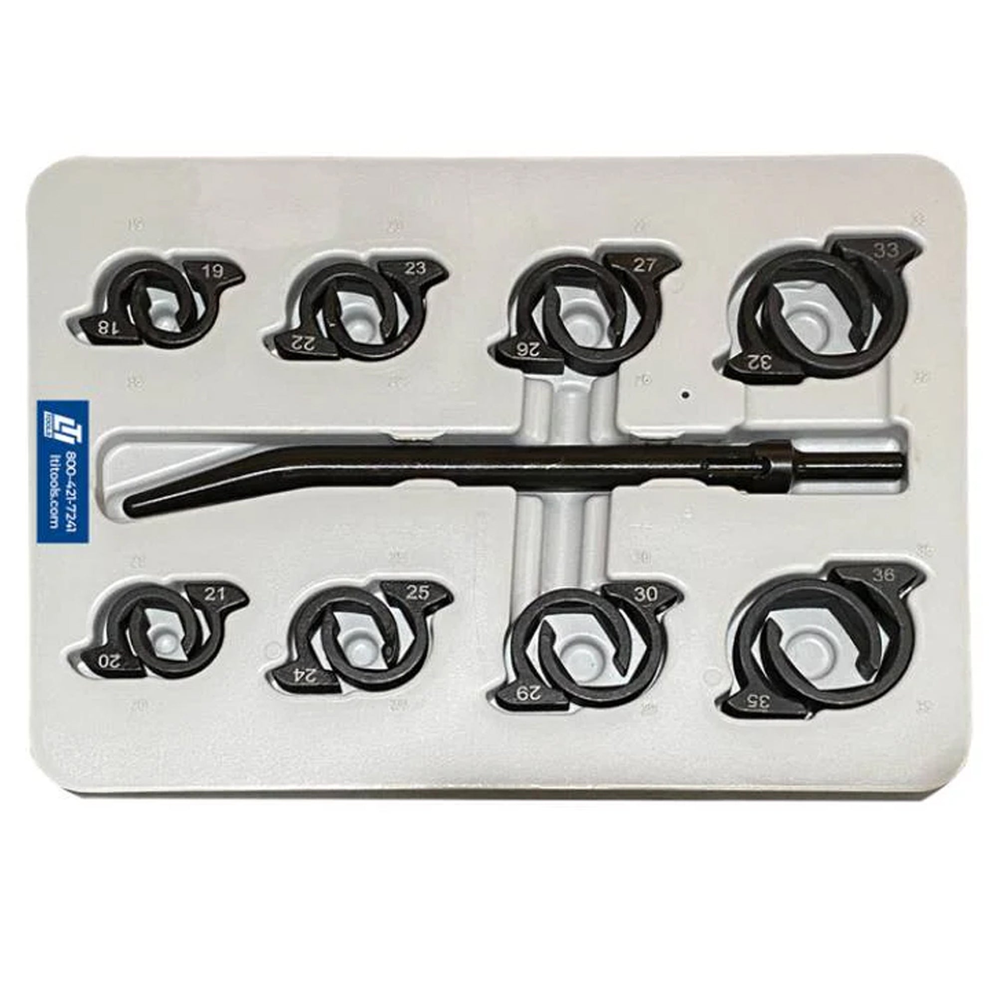 LT1930XL-16-Piece Metric Shockit Line wrench Set