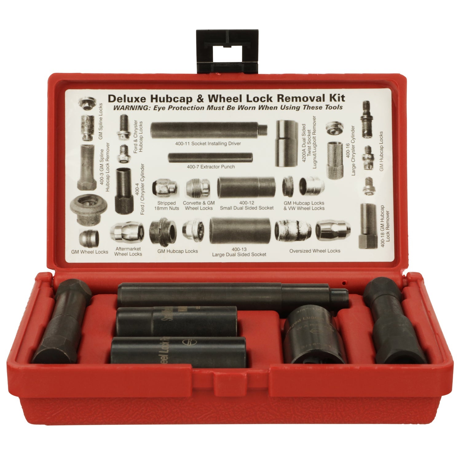 Deluxe Hubcap and Wheel Lock Removal Kit