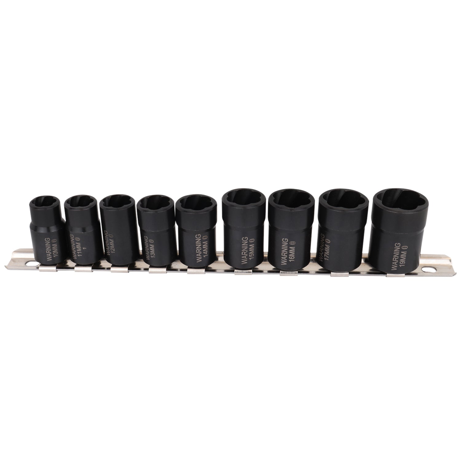 3/8″ Drive 9 Piece Twist Socket Fastener Removal Systems