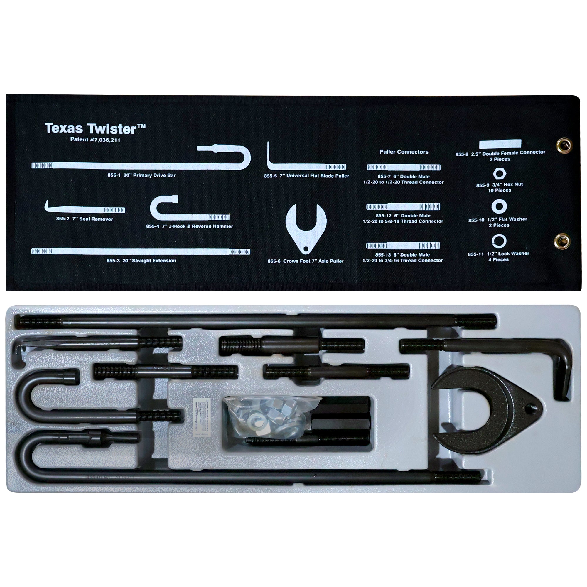 LT855A-Texas-Twister-Pneumatic Slider Hammer Pulling Kit