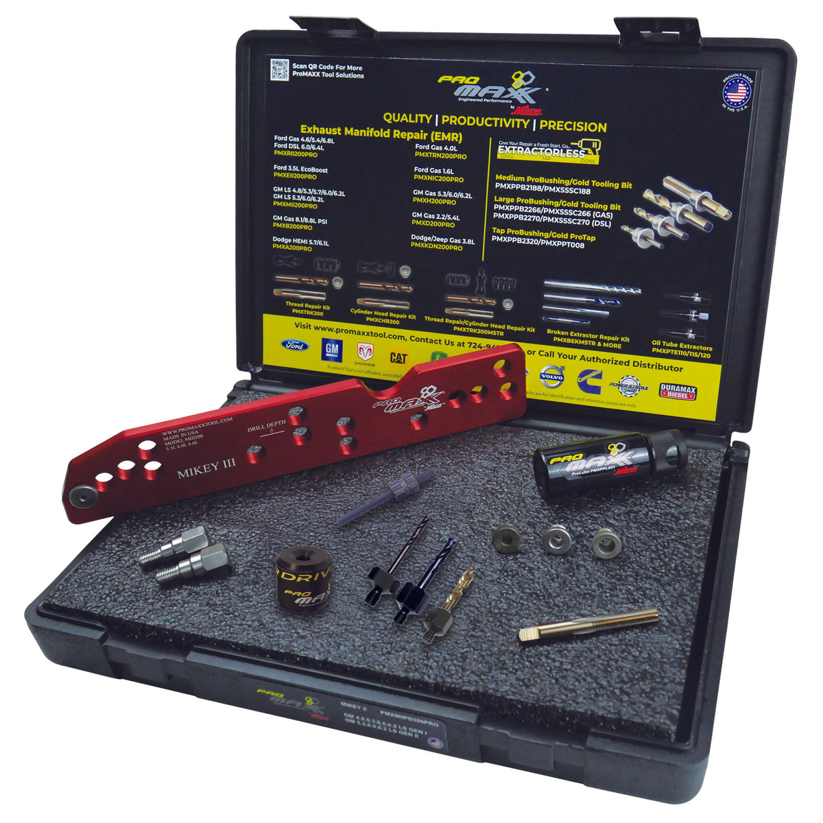 Exhaust Manifold Clamp Repair Kit Exhaust Manifold Bolt Repair Kit - Foto 4