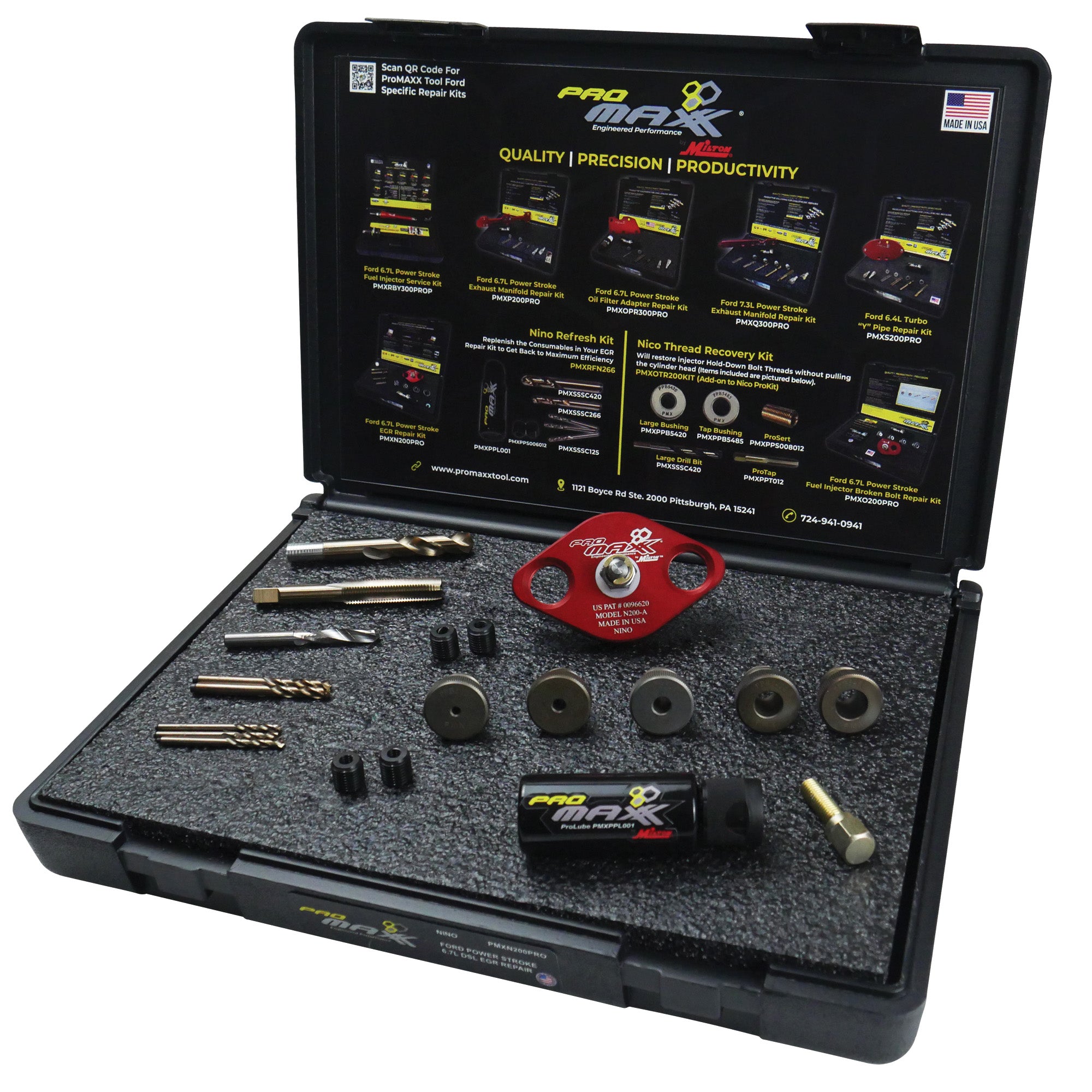 EGR Repair Kit Ford 6.7L Power Stroke 8mm - $200 Free Tech Support