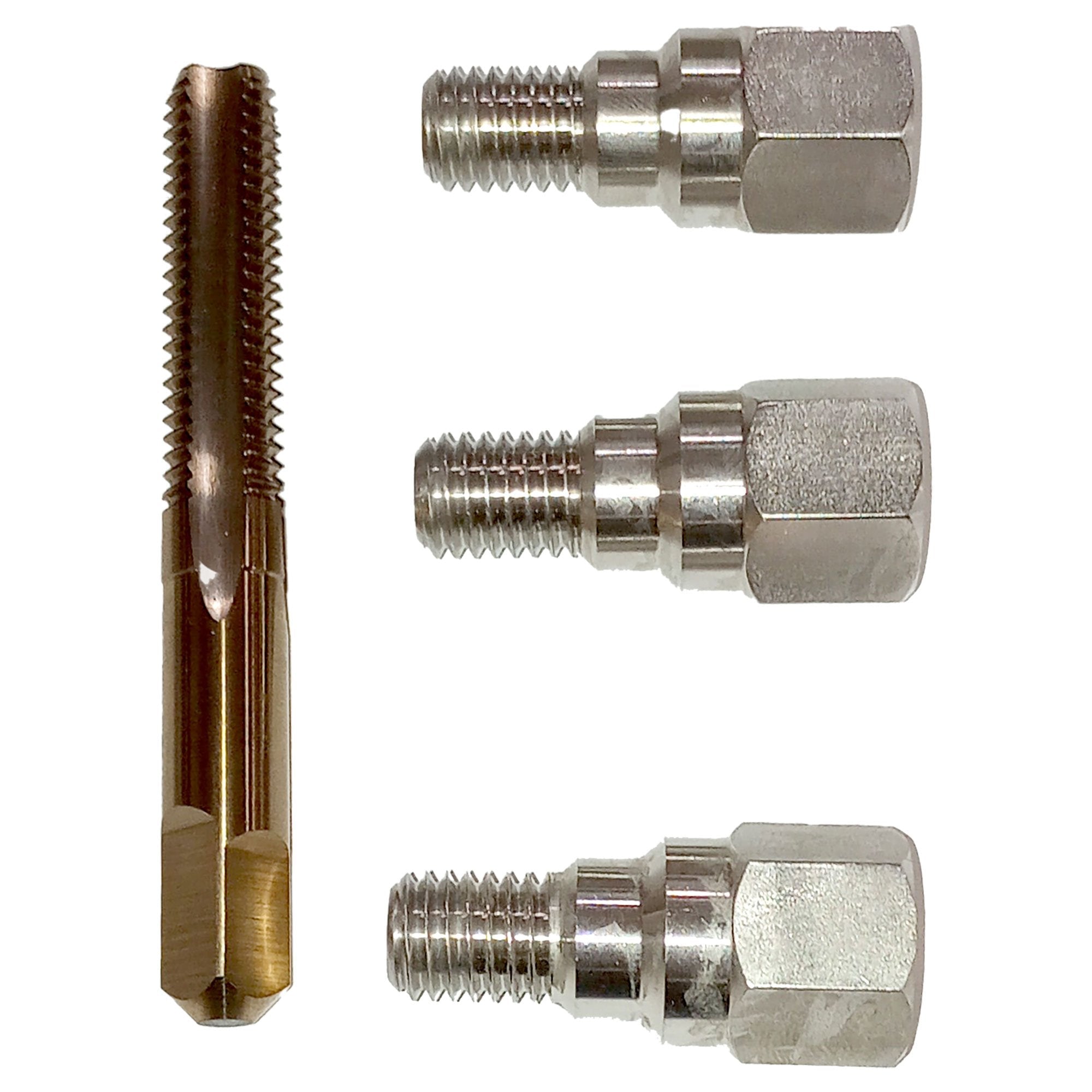 BULLIT Enhancement Kits Adapt to 10mm x 125 and Other In-Line Broken Bolt Repair Sizes