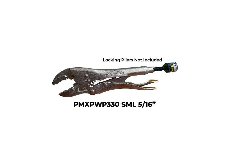 Locking Plier Adapters With Slide Hammer Assembly Option for Connectivity and Increased Pulling Power - PMXPWP330