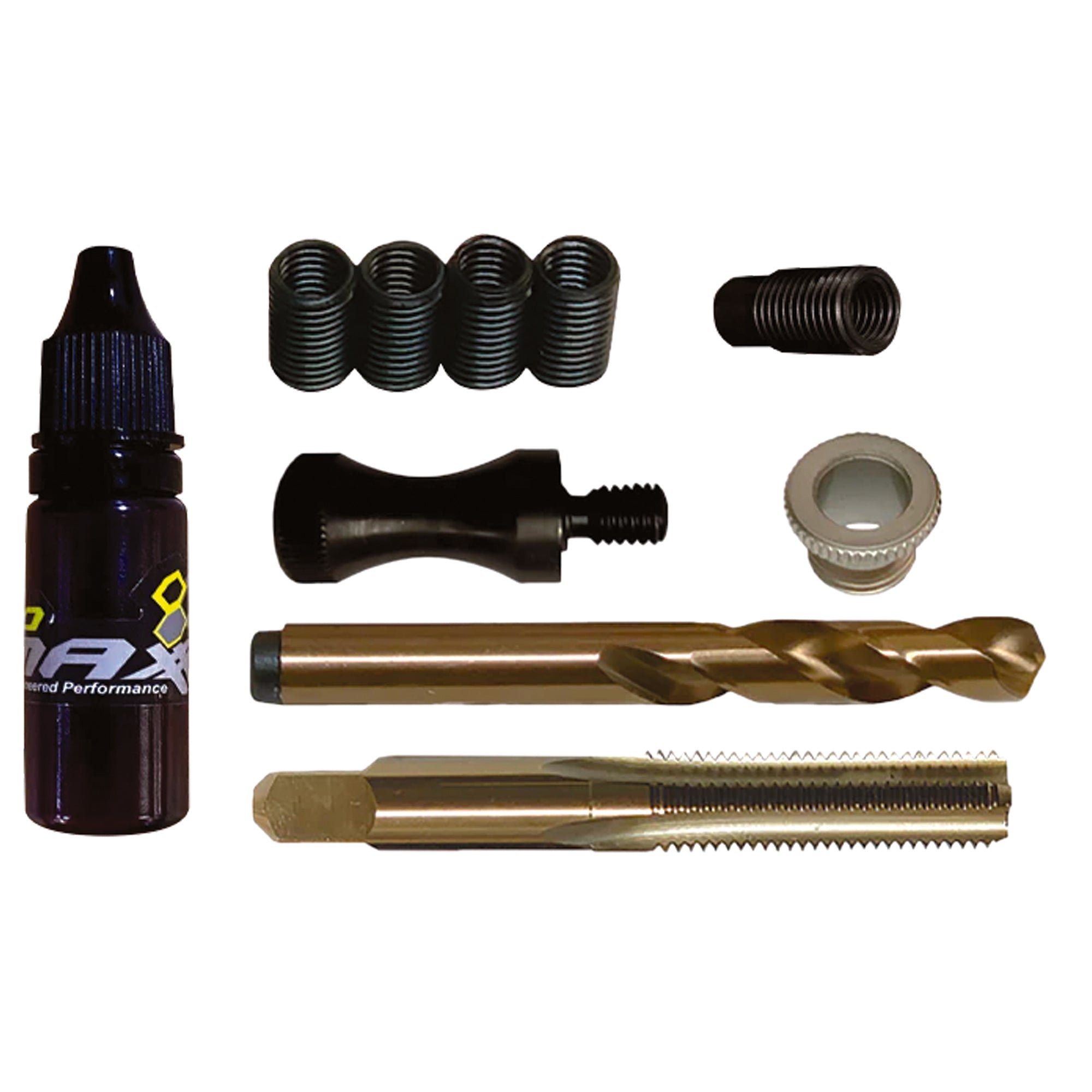 Without Thread Insert Repair Kit Thread Repair Kit 8MM Ultra-Torque Inserts Exhaust Manifold — ProMAXX Tool