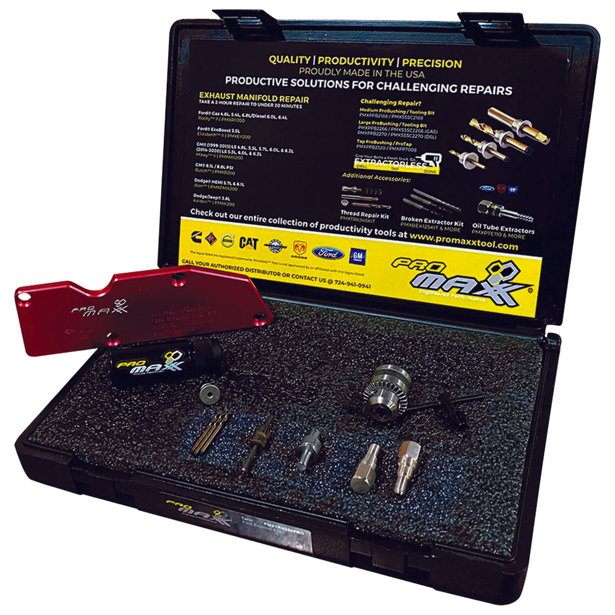 4.0L Ford Explorer Exhaust Manifold Repair Broken Bolts — ProMAXX Tool