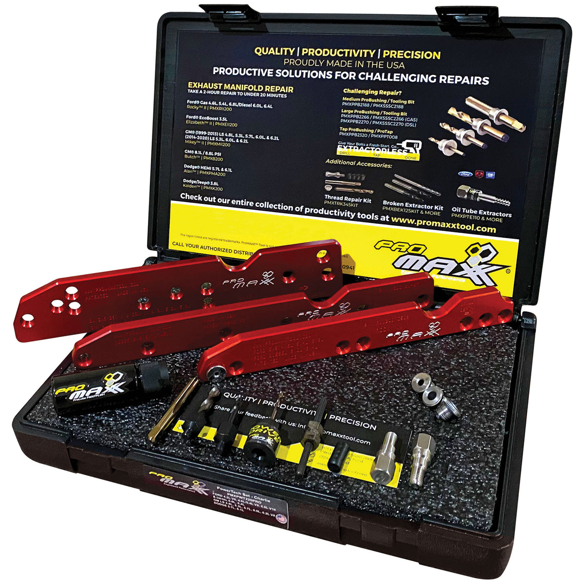 Exhaust Manifold Repair Combo - Ford Gas Diesel, GM, Dodge