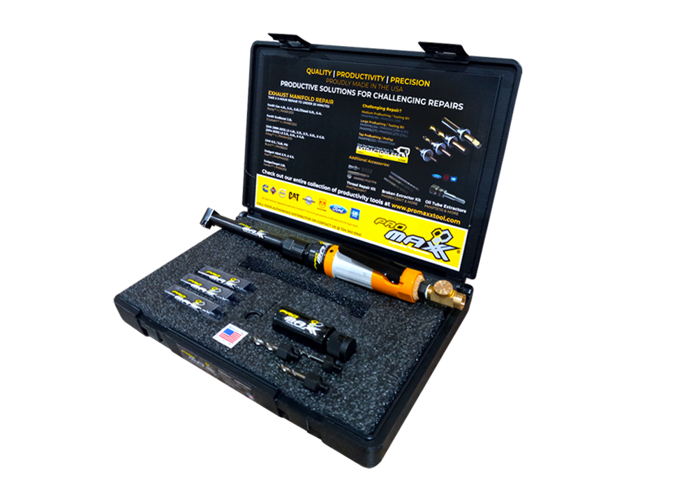 Powerful air drill reach tough areas and difficult drilling spaces ...