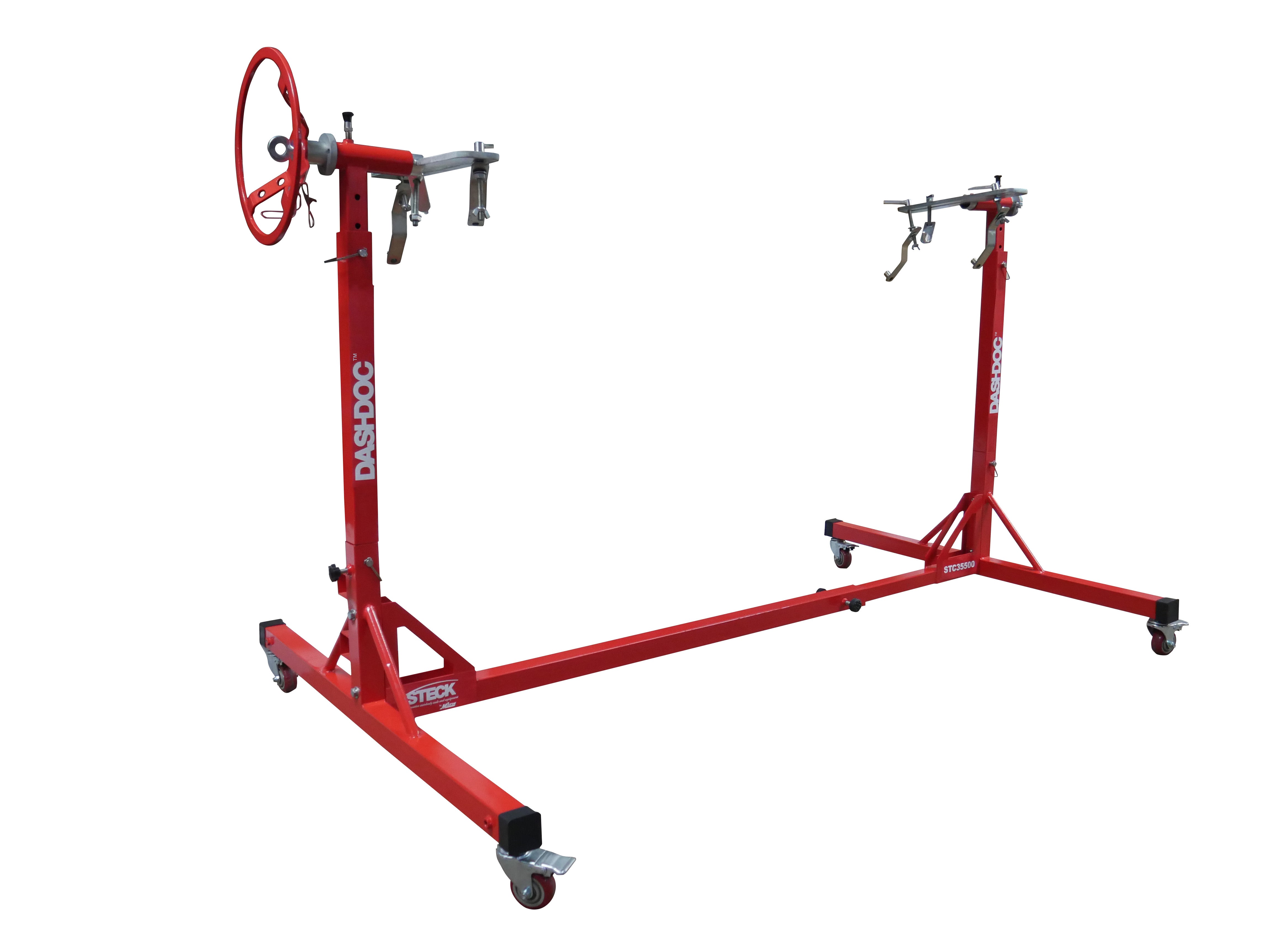 DashDoc™ STC35500 Dashboard Service Workstation – Mobile 360° Rotating Dashboard Support Platform