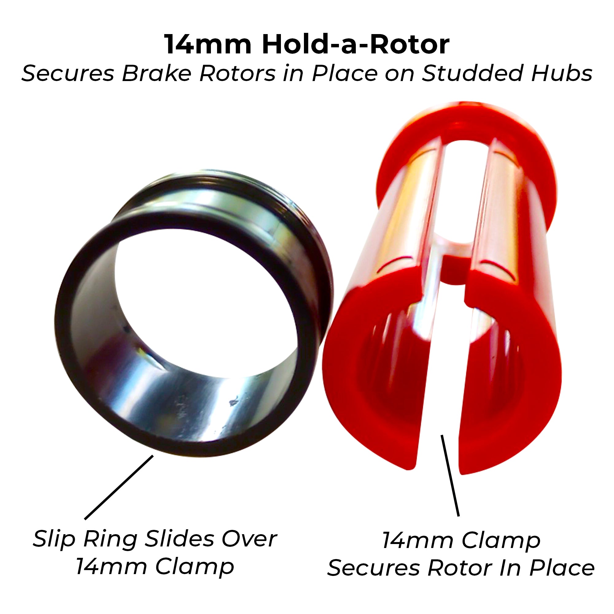 Brake Rotor Storage Rack Hold-A-Rotor 12mm & 14mm Studded Brake Rotor Holder STC71000 — ProMAXX Tool
