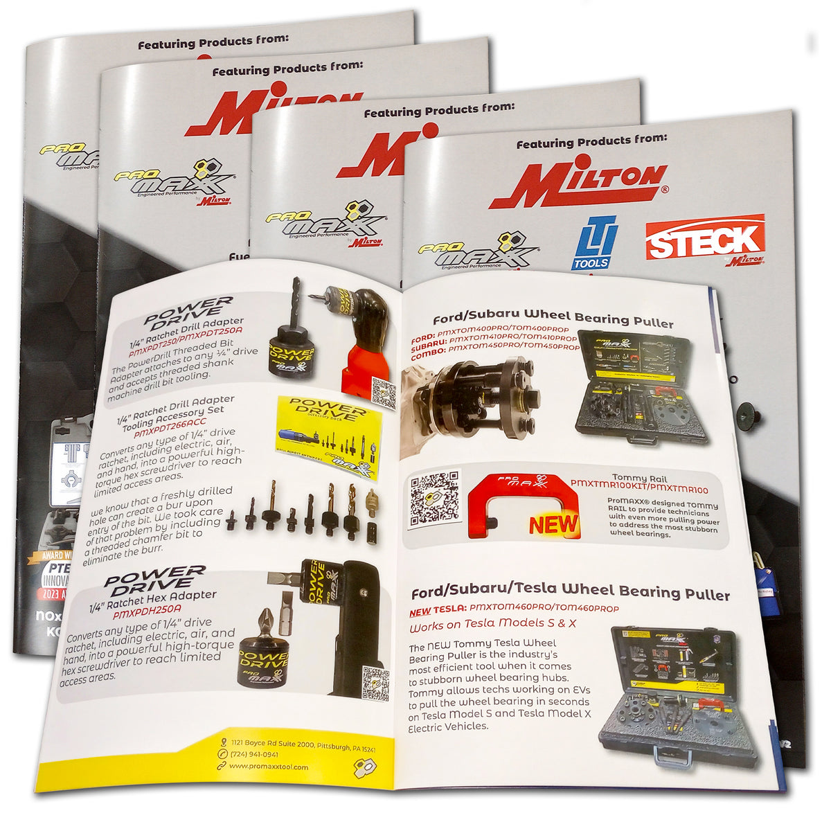 FREE Milton Specialty Tool Group Mini-Catalogs Distributors — ProMAXX Tool