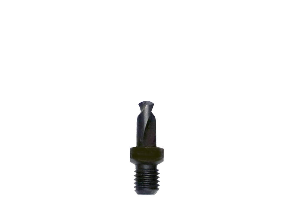 Threaded online drill bit