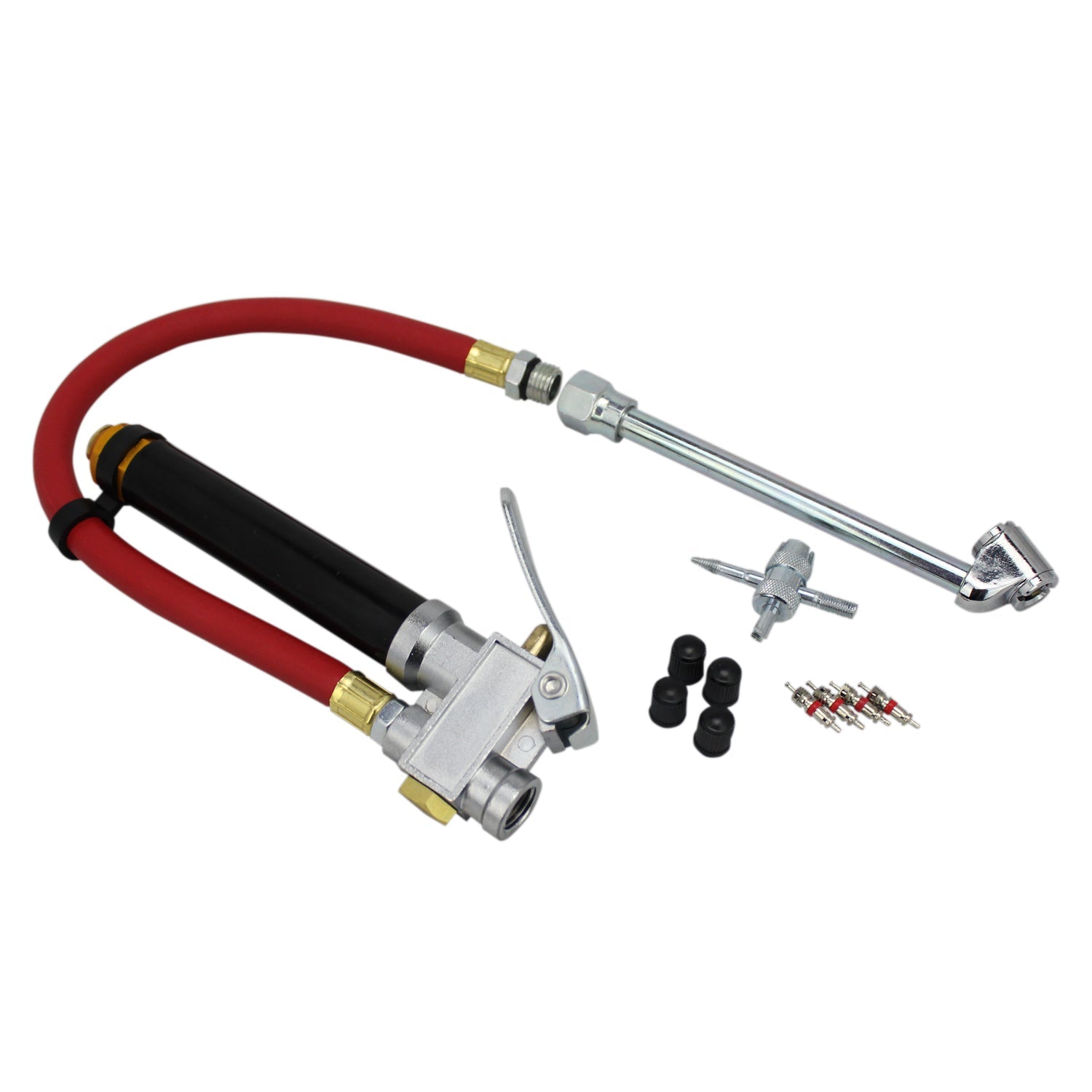 EXELAIR® Analog Bayonet Tire Inflator Gauge Kit - 13