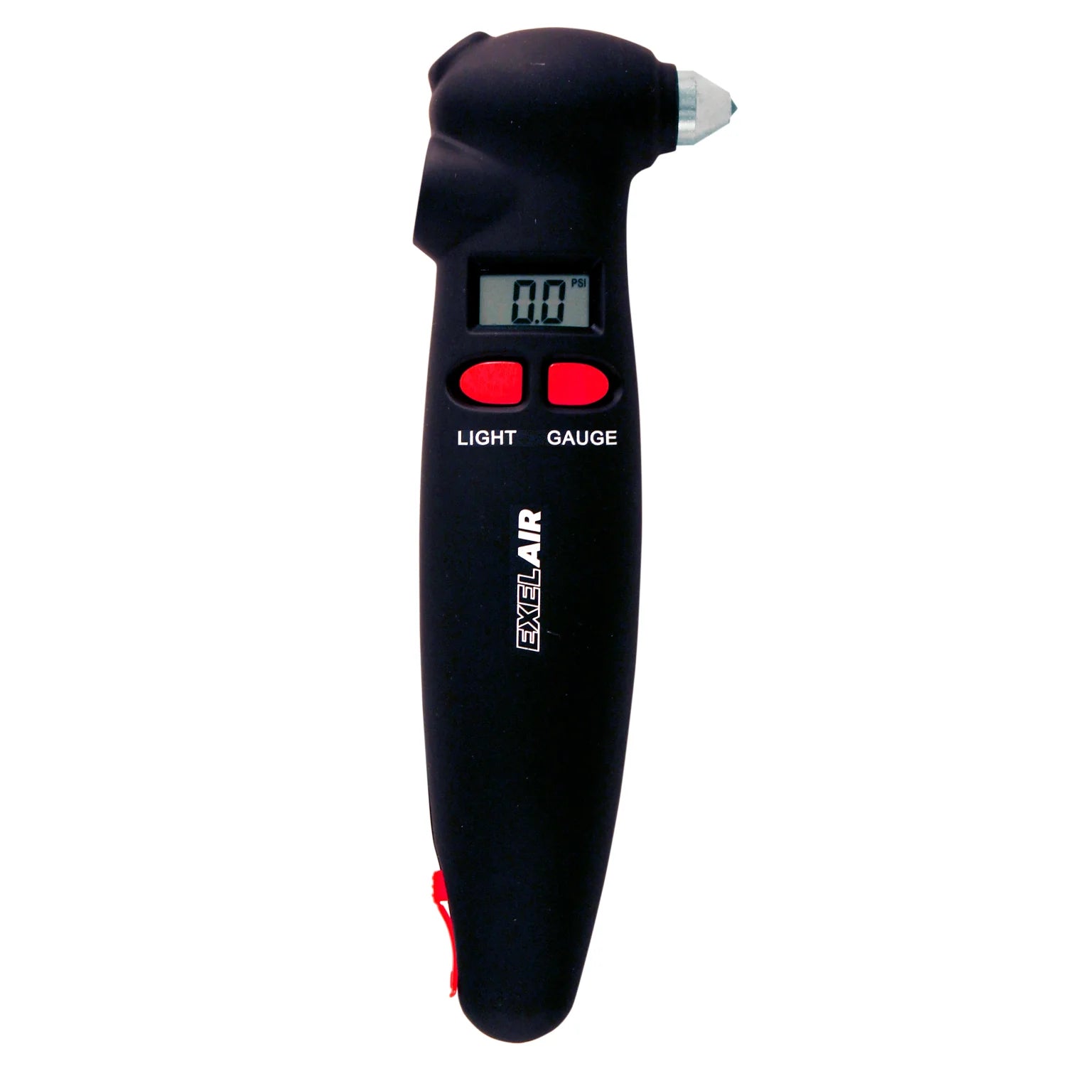 EXELAIR 4-in-1 Digital Tire Pressure Gauge 100 PSI, Multi-purpose Emergency Tool