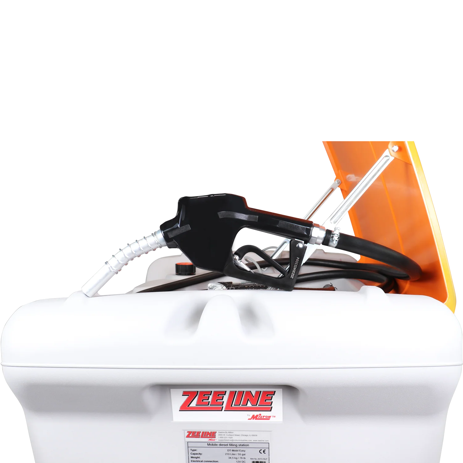 ZEFS-55LP - 55-Gallon Low-Profile Portable Diesel Fueling Station