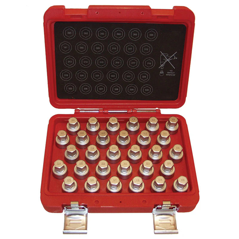 Master Wheel Key Mercedes Benz “A” Wheel Lock Master Key Set — ProMAXX Tool