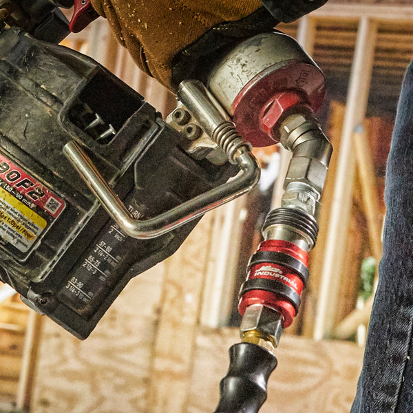 5 In ONE® Universal Safety Exhaust Quick-Connect Industrial Coupler, 3/8