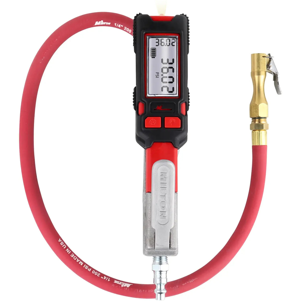 NEW & IMPROVED - EZ-LOCK™ Air Chuck s-581e Precision Digital Tire