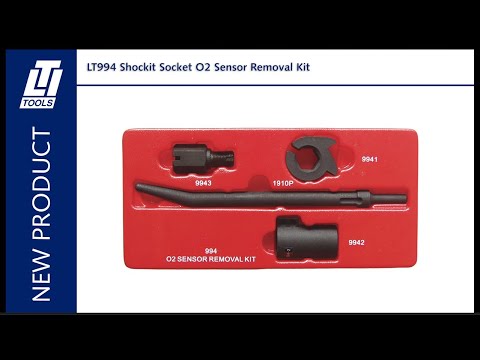 SHOCKIT® Socket O2 Sensor Frozen/Obstructed Removal Kit Air Hammer Powered 4-Piece – LT994
