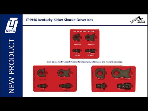 SHOCKIT® Driver 1/2, 3/8, 3/4 Remove Seized Nuts Bolts – Kentucky Kicker